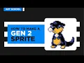 How to Make a Generation 2 Style Sprite