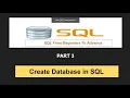 Create Drop Database in SQL server Complete SQL course Part 3 SQL Tutorial in Hindi