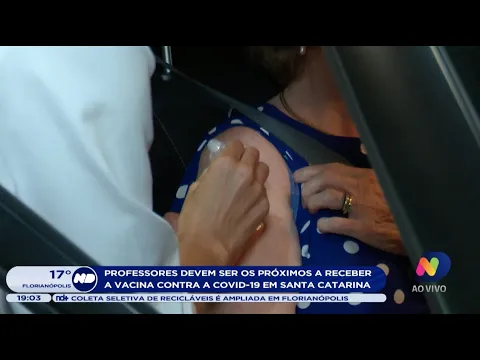 Professores devem ser os próximos a receberem a vacina contra a Covid-19 no Estado