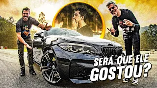 LUCAS CUPIM ENTREGANDO A BMW M2???? OU FEZ PROPOSTA DE COMPRA!? Será que o Lucas @Inutilismo vendeu?????