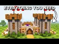 Minecraft Ultimate Survival Castle Tutorial
