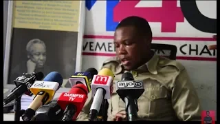 live mdude chadema appears before the press tells all
