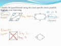 Classifying parallelograms