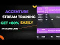 Accenture Stream training Prep Score 80 marks and get top client s projects