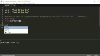 Python Programming Series Strings 2 String functions and methods
