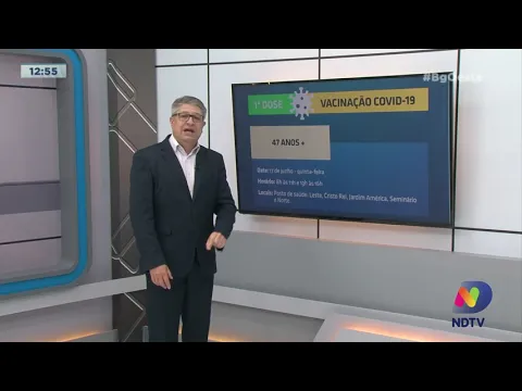 Vacinação Covid-19: pessoas com 47 anos já podem agendar a primeira dose em Chapecó