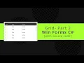 Grid - C WinForms Source Code