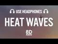 Download Lagu Glass Animals - Heat Waves (8D AUDIO)