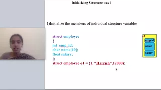 Structure initialization - C Programming lecture series