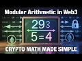 Learn Modular Arithmetic for Web3 and Cryptography Systems Full Maths Tutorial 2025