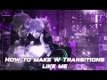 MANGA EDIT TRANSITION TUTORIAL ALIGHT MOTION