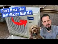 MRCOOL DIY Mini Split Install for Garage Workshop - heat and cooling for garage