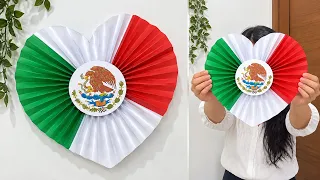 🇲🇽 Corazones Patrios | Hermosa Decoración para Fiestas Patrias de México