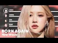 Download Lagu How Would BLACKPINK sing 'Born Again' (by LISA) PATREON REQUESTED
