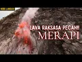 RUNTUHAN LAVA TERBESAR yang Pernah Saya Rekam! 🌋 Kubah Merapi Pecah \u0026 Menumpahkan Lava Menyala 🔥