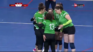 مباراة ودية بين مصر والجزائر في كرة الطائرة سيدات 