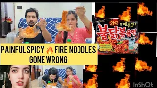 spicy noodles challenge not try painfull spicy noodles goes wrong subscriber kaise badhaye 