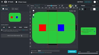 How to create a nine-patch image for Android