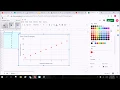 Making a Scatterplot Trendline in Google Sheets