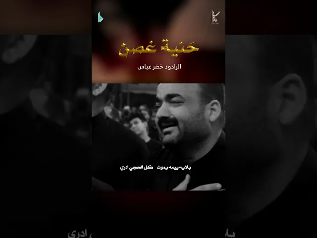 ⁣حنية غصن | الرادود #خضر_عباس