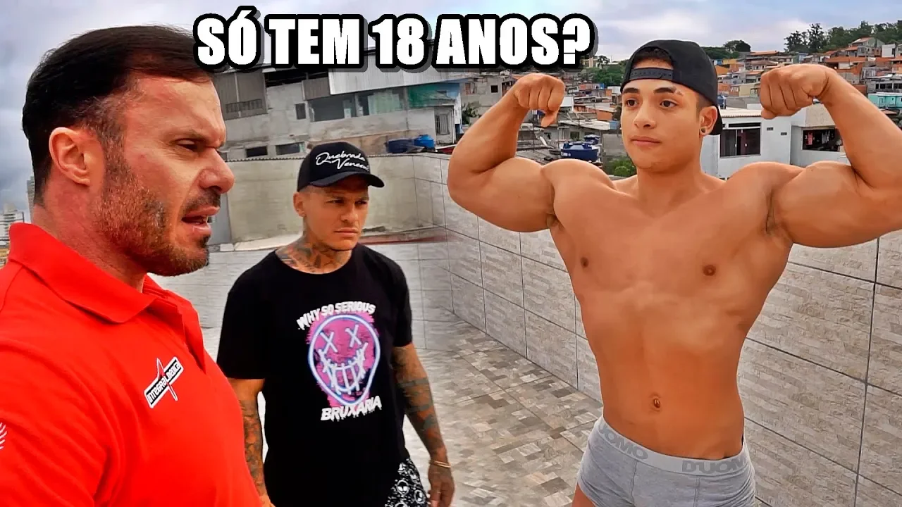 RENATO CARIANI SE IMPRESSIONOU COM O SHAPE DO GNOMO