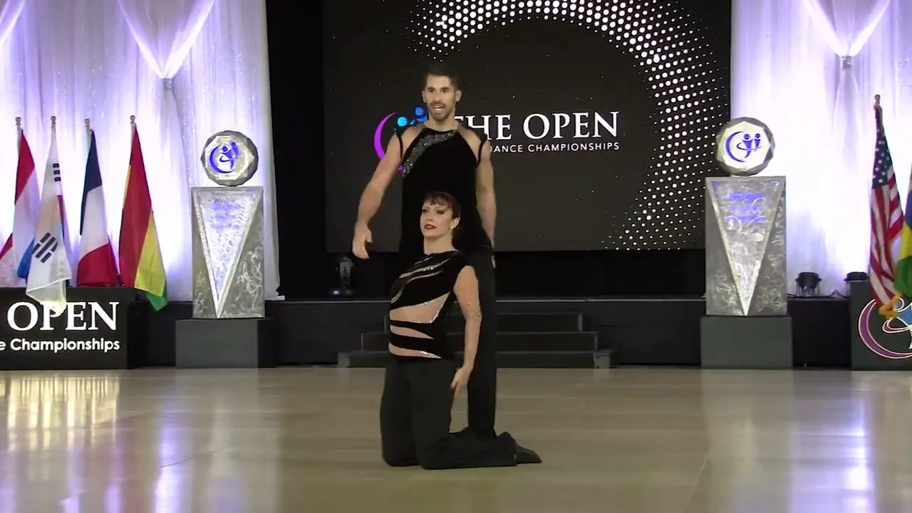 Guillaume Perez and Barbara Oliva-Lanza - Showcase Finals - The Open 2023