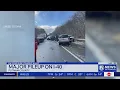 I-40 W shutdown due to multiple crashes near Cookeville causing long delays