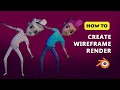 How To Create Wireframe Render In Blender