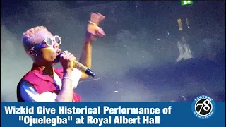 wizkid gives historical performance of 