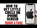 Download Lagu HOW TO GET LITTLE CIRCLE ON IPHONE SCREEN 2024