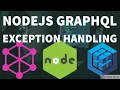 Nodejs Grap l Exception Handling with Mysql APIs