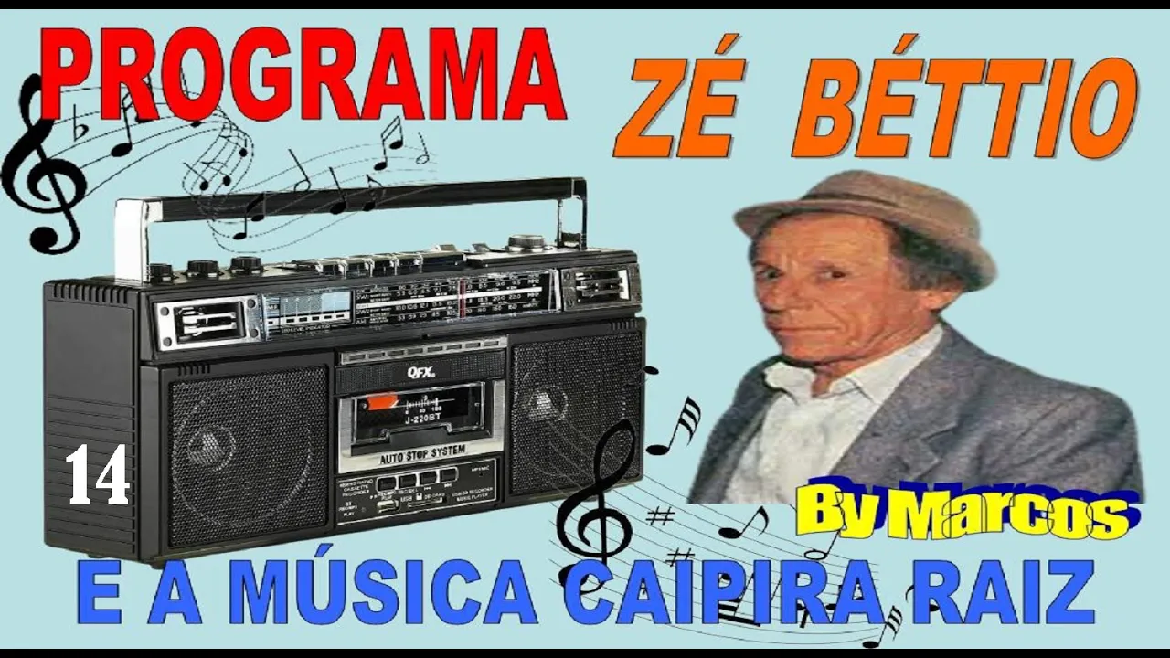 14-Programa ZÉ BÉTTIO  tocando a verdadeira música sertaneja caipira ( by marcos)  sucessos de ontem