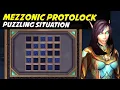 Your First Mezzonic Protolock Mezzonic Cache - Puzzling Situation World Quest