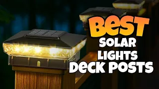 TOP 3 BEST SOLAR LIGHTS FOR DECK POST 2025-2027