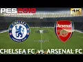 PES 2019 (PC) Chelsea vs Arsenal | UEFA EUROPA LEAGUE FINAL | 29/5/2019 | 4K 60FPS