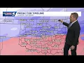 January 21 2026 Snow and ice totals are changing
