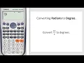 CalcYou Converting radian to Degree