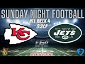 Week 4 Sunday Night Football DraftKings Picks SNF Chiefs Jets NFL DFS Showdown Lineup