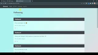 Project-4 Submission CS50 s Web Programming with Python and JavaScript