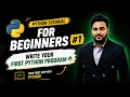Python Tutorial for Beginners Write Your First Python Program Part 25