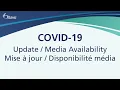 COVID-19 Update Media Availability 21