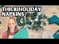 Amazon s Best Christmas Table Napkins KOFFOTA Green Cotton Napkins Full Review