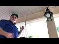 Hang artificial plant or light weight decor up to 5 lbs from a Aluminum solid patio cover