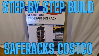 NEW Detailed Step by Step build of the SafeRacks Storage Bin Rack from Costco