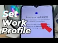 How to Set Work Profile on Android 2026