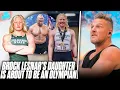 Brock Lesnar s Daughter Is Setting Shot Put Records On Her Way To Olympics Pat McAfee Reacts