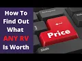 RV Prices - How To Avoid Paying Too Much