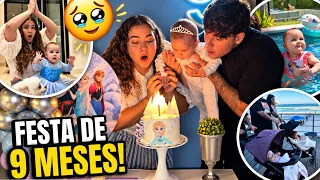 FINAL DE SEMANA COMPLETO DO MESVERSÁRIO DA CHLOE *TEVE FESTA!🥹🩵