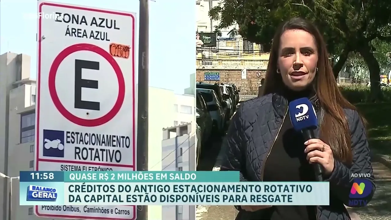 Créditos do antigo estacionamento rotativo de Florianópolis podem ser resgatados