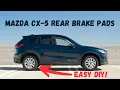 HOW TO 2012 - 2017 Mazda CX-5 Rear Brake Pads Replacement Complete Guide